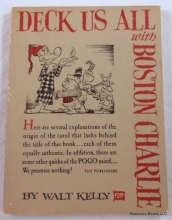 Cover art for DECK US ALL WITH BOSTON CHARLIE; Here are several explanations of the origin of the carol that lurks behind the title of this book...In addition, there are some quirks of the Pogo mind.