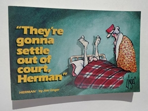 Cover art for "They're Gonna Settle Out of Court, Herman" (Herman Books)