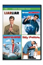 Cover art for Liar Liar / Bruce Almighty / Happy Gilmore / Billy Madison Four Feature Films