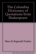 Cover art for The Columbia Dictionary of Quotations From Shakespeare