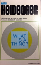 Cover art for What Is a Thing?