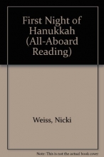 Cover art for The First Night of Hanukkah (All-Aboard Reading)