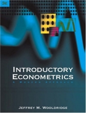 Cover art for Introductory Econometrics: A Modern Approach