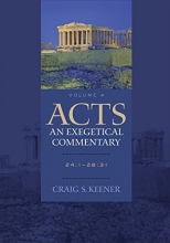 Cover art for Acts: An Exegetical Commentary: 24:1-28:31