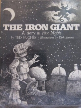 Cover art for The Iron Giant: A Story in Five Nights