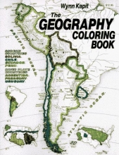 Cover art for Geography Coloring Book