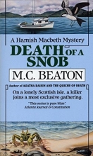 Cover art for Death of a Snob (Series Starter, Hamish Macbeth #6)