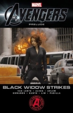 Cover art for Marvel's the Avengers: Black Widow Strikes
