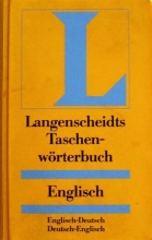 Cover art for Langenscheidts Taschen-worterbuch (Englisch, Englisch-Deutsch / Deutsch Englisch)