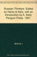Cover art for Russian Thinkers. Edited by Hardy & Kelly, with an Introduction by A. Kelly. Penguin Press. 1981.