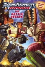 Cover art for Transformers Armada:The Battle Begins