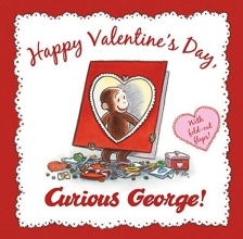 Cover art for Happy Valentine's Day, Curious George