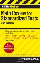 Cover art for CliffsNotes Math Review for Standardized Tests, 2nd Edition (CliffsTestPrep)