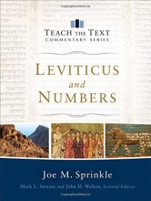Cover art for Leviticus and Numbers (Teach the Text Commentary Series)
