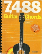 Cover art for 7,488 Guitar Chords: 34 types of chords in all keys, fully explaining the resources of the fingerboard