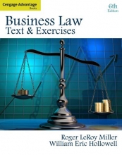 Cover art for Cengage Advantage Books: Business Law: Text and Exercises
