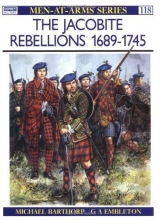 Cover art for The Jacobite Rebellions 1689-1745 (Men-at-Arms)