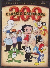 Cover art for 200 Classic Cartoons