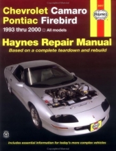 Cover art for Chevrolet Camaro / Pontiac Firebird, '93'00 (Haynes Manuals)