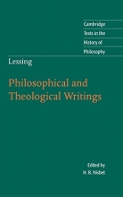 Cover art for Lessing: Philosophical and Theological Writings (Cambridge Texts in the History of Philosophy)