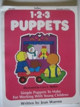 Cover art for Totline 123 Puppets (1 2 3 Series:  Language Ages 2-6)