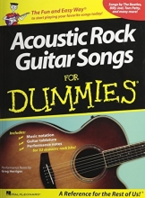 Cover art for Acoustic Rock Guitar Songs for Dummies