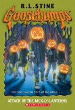 Cover art for Goosebumps #48: Attack of the Jack-O'-Lanterns