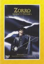 Cover art for Walt Disney's Zorro - Season 1 - Volume 1