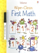 Cover art for Wipe-Clean First Math [With Dry-Erase Marker]