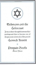 Cover art for Eichmann and the Holocaust (Penguin Great Ideas)