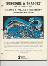 Cover art for Dungeons & Dragons Monster & Treasure Assortment: Set One-Three: Levels One-Nine