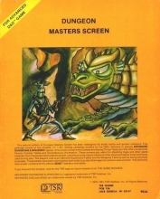 Cover art for Dungeon Masters Screen (Advanced Dungeons & Dragons)