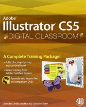 Cover art for Illustrator CS5 Digital Classroom, (Book and Video Training)