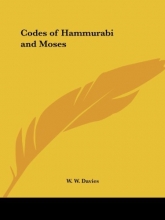 Cover art for Codes of Hammurabi and Moses