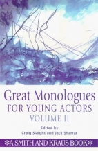 Cover art for Great Monologues for Young Actors, Vol. II