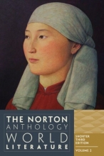 Cover art for The Norton Anthology of World Literature (Shorter Third Edition)  (Vol. 2)