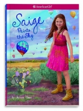 Cover art for Saige Paints the Sky (American Girl Today)