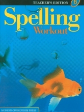 Cover art for Spelling Workout, Level B, Teacher's Edition