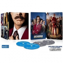 Cover art for Anchorman 1 and 2 