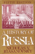 Cover art for A History of Russia
