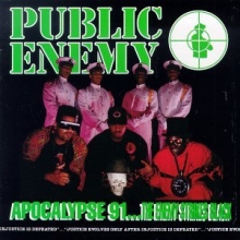 Cover art for Apocalypse 91... The Enemy Strikes Black