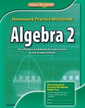 Cover art for Algebra 2, Homework Practice Workbook (MERRILL ALGEBRA 2)