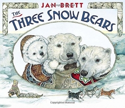 Cover art for The Three Snow Bears: oversized board book