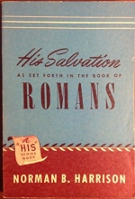 Cover art for HIS SALVATION As Set Forth in THE BOOK OF ROMANS (A "His" Series Book)