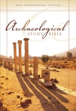 Cover art for Archaeological Study Bible: An Illustrated Walk Through Biblical History and Culture (Burgundy)