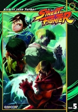 Cover art for Street Fighter, Vol. 5: Kick it into Turbo!