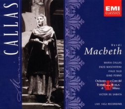 Cover art for Verdi: Macbeth (complete opera live 1952) with Maria Callas, Enzo Mascherini, Victor de Sabata, Orchestra & Chorus of La Scala, Milan