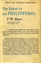 Cover art for A commentary on the Epistle to the Philippians (Harper's New Testament commentaries)