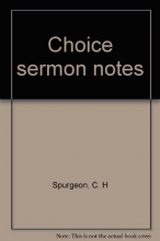 Cover art for Choice sermon notes
