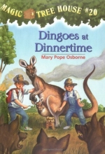 Cover art for Magic Tree House #20: Dingoes at Dinnertime